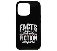 Nonfiction And History Book Reader - Real Stories Literary Case for iPhone 13 Pro