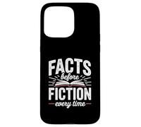 Nonfiction And History Book Reader - Real Stories Literary Case for iPhone 15 Pro Max