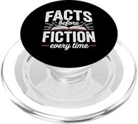 Nonfiction And History Book Reader - Real Stories Literary PopSockets PopGrip for MagSafe