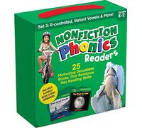 Nonfiction Phonics Readers Set: R-Controlled Vowels, Variant Vowels & More; Grades K-2: 25 Motivating Decodable Books That Reinforce Key Reading Skills (Nonfiction Phonics Readers, 3)