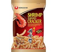 Nong Shim Hot & Spicy Shrimp Cracker (Pack of 12)