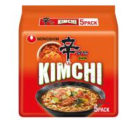 Nongshim Shin Kimchi Ramyun Noodle Soup Spicy Ramen Halal 120g (Pack of 15)