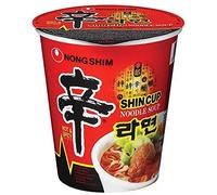 Nong Shim Shin Ramyun Noodle Soup Cup 68g (Pack of 12)