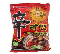 Nong Shim Shin Ramyun Noodle Soup, Gourmet Spicy Flavor, 4.23-Ounce (Pack Of 10)