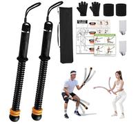 NONGKANG Adjustable Ropeless Battle Ropes, Portable Cordless Workout Rope for Home Gym - HIIT, Strength & Low-Impact Cardio, Variable Resistance, Quiet Training for Men & Women, Include Storage Bag