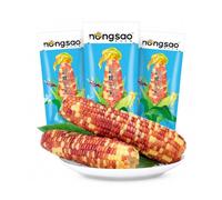 Nongsao Colourful Waxy Corn on the Cob, Vacuum Packed Sweet Sticky Corn, Non-GMO, Soft and Chewy, 200g, Pack of 3