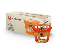 Nongshim Big Bowl Kimchi Bowl Noodle Soup 112g (16 Bowls)