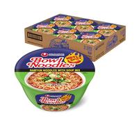 Nongshim Bowl Noodle Soup, Hot And Spicy, 3.03 Ounce (Pack Of 6)