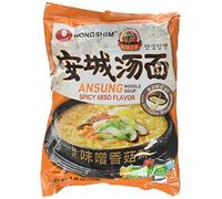 Nongshim Hot And Spicy Noodle, Ansung Tangmyun, 4.41-Oz 5 Packs