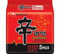 Nong Shim Shin Ramyun Gourmet Spicy Instant Noodles 120g Pack of 15