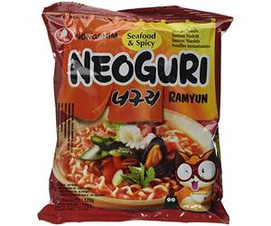 NongShim Neoguri Hot Instant Noodles, 120 g, Pack of 20
