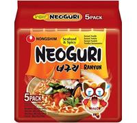 Nong Shim Neoguri Ramyun Seafood & Spicy Ramen Noodles 120g (Pack of 20)