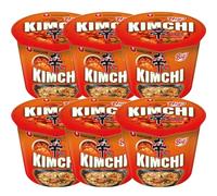 Nongshim SHIN Kimchi Big Bowl Ramen Instant Noodles Soup 112g (Pack of 6)