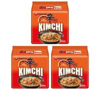 Nongshim Shin Kimchi Ramyun Noodle Soup Spicy Ramen Halal 120g (Pack of 15)
