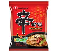Nongshim Shin Noodle Ramyun Gourmet Spicy, 4.2-oz. Packages, 12 -Count