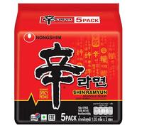 NONGSHIM Instant Noodle Shin Ramyun, 120 G - Pack of 40