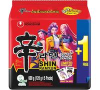 NONGSHIM Instant Noodle Shin Ramyun, 120 G - Pack of 40