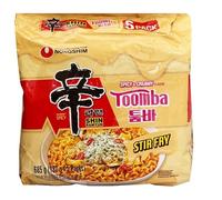 Nongshim Shin Ramyun Toomba Spicy & Creamy Stir Fry Noodles, Pack of 10, Product of Korea (Pack of 10)