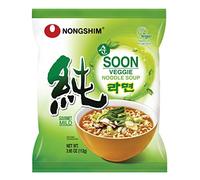 Nongshim Soon Noodle Soup, Veggie, 3.95 Ounce (Pack of 10) by Nongshim