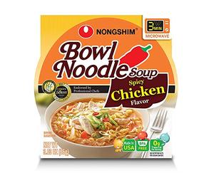 NongShim Spicy Chicken Noodle Bowl, 3.03 Oz