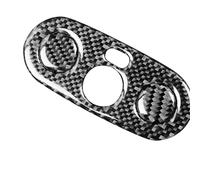 nongyo Button Repair Decal Set Compatible With Mini For Cooper For Hatch For One R50 R53 2002 2003 2004 Car Center Console Mirror Control Switch Panel Cover Interior Carbon Fiber Sticker