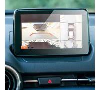 nongyo Compatible With Mazda 2 2020 Car Infotainment GPS Navigation Screen Cover Tempered Glass Screen Protector Film Navigation Screen Protector