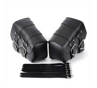 nongyo Left+Right Motorcycle Motorbike Tail Side Bags Storage Tool Saddle Bags Large For Capacity Side Tool Bag Motorcycle Storage Tool Bag Motor Pannier Bag(C black)
