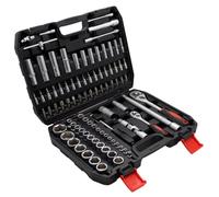 nongyo Ratchet Kit 94 Pcs Tools Set Mechanics Long Socket Mars Ratchet Handle Bits Extension Bar Combined Repair Tool Kit Wrench