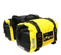 nongyo Waterproof Motorcycle Rear For Seat Bag Pack 60L Tail Bags Back For Seat Bags Travel Said Bag Motorbike Sport Luggage Motorcycles Bag Motor Pannier Bag(2pcs Yellow)