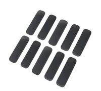 NONGYU 10Pcs AntiSlip SelfAdhesive Silicone Rubber Feet Pad Shockproof Oval Mats Protectors for Keyboards Base Cabinet