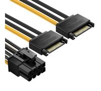 NONGYU 15Pin To 8Pin Connectors Cable For Graphics Card Power Supply For Building Upgrading Or Repairing Computers Video Card Power Supply