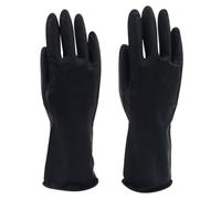 NONGYU 1Pair Reusable Hair Dyes Gloves Rubber Latex Gloves Hair Coloring For Salon Highlighting House Cleaning Cooking Reusable Latex For Cleaning