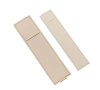 NONGYU 2Pcs Leather Pen Case with Adjustable Elastic Band Leather Pencil Pouches for Hardcover Notebook Planner Journal Folder Pen Strap Set