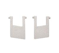 NONGYU 2Pieces White Replacement Foot Stand for MK850 Gaming Keyboards Leg Bracket Keyboard Bracket Leg