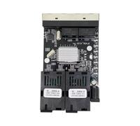 NONGYU 4 Port RJ45 Reverse PoE Fiber Opt Converter for 20 Kilometers Distance with PCBA Reverse Power Over Ethernet Converter