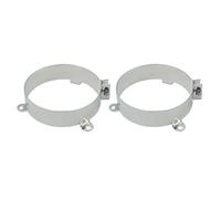 NONGYU 50mm 65mm 75mm 90mm Metal Capacitor Mounting Clamp Bracket Clip Pack Of 2