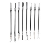 NONGYU 8Pcs Professional Electronics Opening Pry Tool Repair Kit High Hardness CPU for for Computer IC Chip Repairing Metal Disassemble for Computer IC Chip Digital Products Repairing