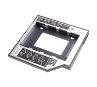 NONGYU Aluminum 9.5mm 12.7mm 2nd Hard Disk Drives Caddys For Laptop CDDVD ROM Bay With Shockproof
