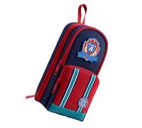 NONGYU Cartoon Pencil Case High Capacity Pen Pouches with Multiple Compartments and Handle for Pens Marker Writing Accessories Pencil Case Black Special Big Yoeeg Oxford Fabric