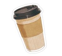 NONGYU Coffee and Bread Themed Note Paper 30Sheets/Pad Adheive Notes Pocket Note Paper Notepads Small Writing Pad for Office