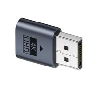 NONGYU DisplayPort Display Emulator EDID Emulator Plug 4K for Professional Designers Programmers Miniature/Display Port Option Multiple Monitors Link