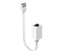 NONGYU Ethernet Extension Cable Networking Cat7 Ethernet Extender Cable Adapter RJ45 Cord Shielded Male To Female Connector