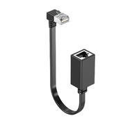 NONGYU Ethernet Extension Cable Networking Cat7 Ethernet Extender Cable Adapter RJ45 Cord Shielded Male To Female Connector
