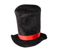 NONGYU Funny Parties Hats Black Magician Hat Wide Border Hat Costume Decoration For Men Women Gifts