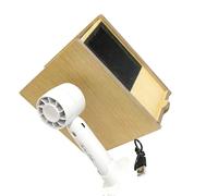 NONGYU Hand Operated Avian Diet Shell Remover Made From Smooth Finished Wood for Balanced Companion Nutrition Wooden Particle Separator for Birds