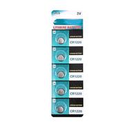 NONGYU Long Life CR1220 Lithium Button Cells 3V Coin & Cell for Reliability Device Operate Watch Battery Replacement Lithium Coin Cell