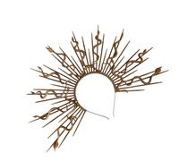 NONGYU Medusas Headpiece Gold Snake Crowns Mythical Costume Fashion Accessory For Trendy Women Halloween Party Supplies Women’s Costumes Jewelry