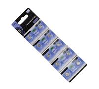 NONGYU Pack of 10 Alkaline Button Batteries 1.55V Coin Cell Batteries for Diverses Applications in Everyday Electronics