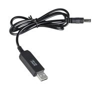 NONGYU Portable USB To DC5521 Charging Cable 5V To 12V Step Up Voltages Converter Cord Wire With 5.5x2.1mm Port Output