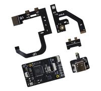 NONGYU Professional Game Console Button Ribbon Replacement Cable and Pry Tool Set for DIYer Fixing Malfunctioning Controls Gamepad Repair Set
